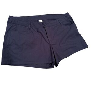 City Streets Navy Shorts Size 15